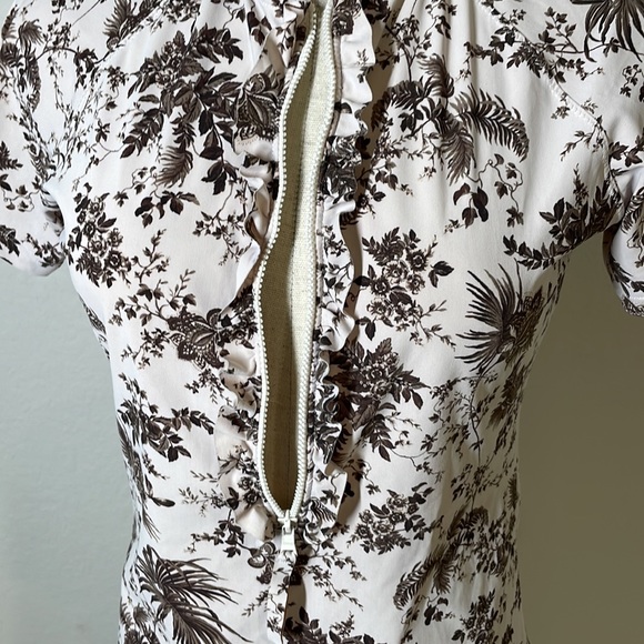 Tory Burch bathing suit rash guard top medium - Picture 3 of 6